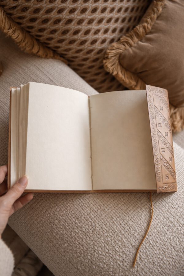 Leren Notitieboekje 'Ganesha' 2 Leren Notitieboekje 'Ganesha'