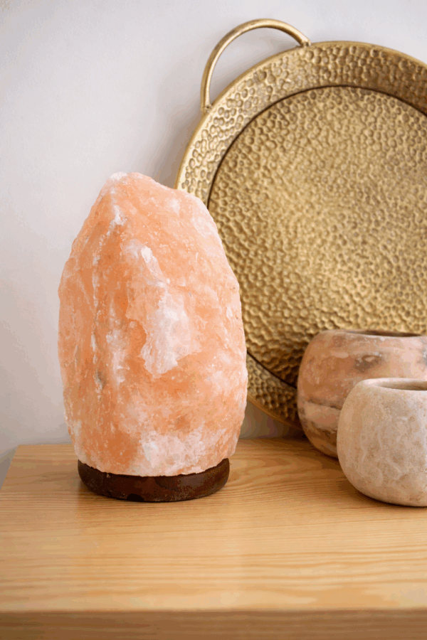 Zoutlamp Roze:Oranje incl. snoer en LED lamp (3-4 kg) Zoutlamp Roze:Oranje incl. snoer en LED lamp (3-4 kg)